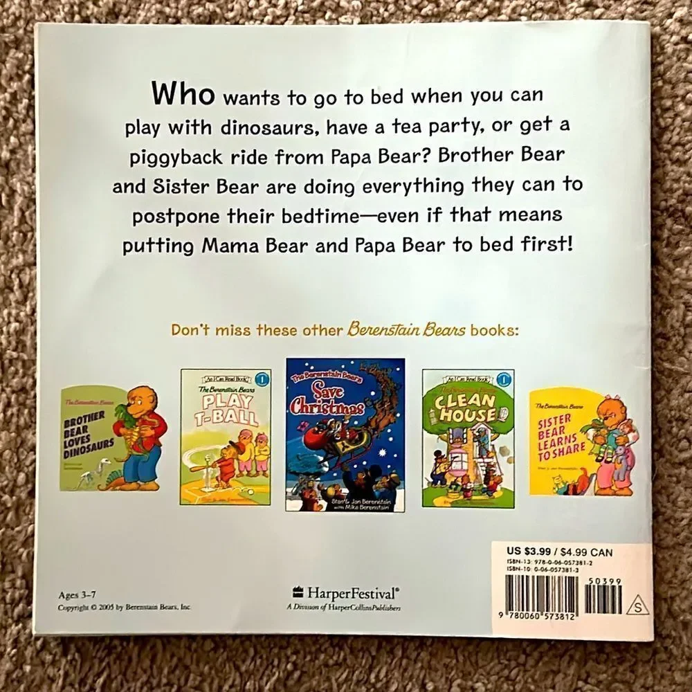 The Berenstain Bears’ “Bedtime Battle” Book!
